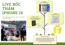 ​  THÔNG BÁO KẾT QUẢ SỰ KIỆN LIVE TRÚNG IPHONE 16 TẠI MOBILE THÀNH CÔNG