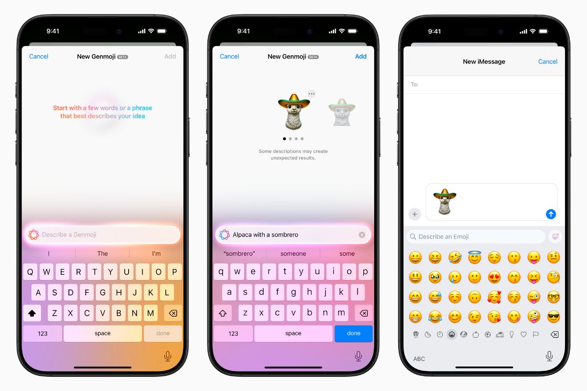 iOS 18.2 - Genmoji