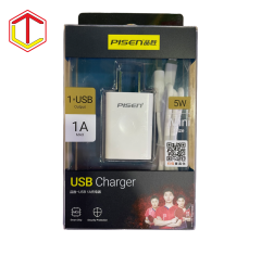 Bộ sạc iPhone 5w chính hãng Pisen