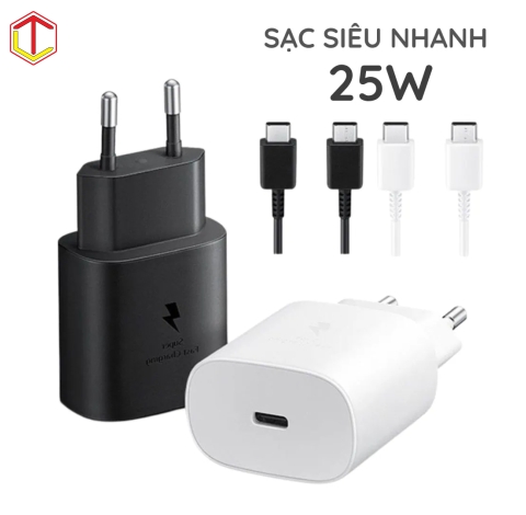 Bộ sạc nhanh 25w type C 
