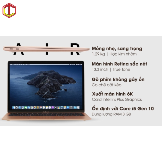 MacBook Air Core i3 8GB/512GB (2020)