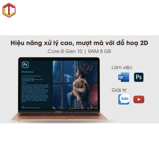 MacBook Air Core i3 8GB/512GB (2020)