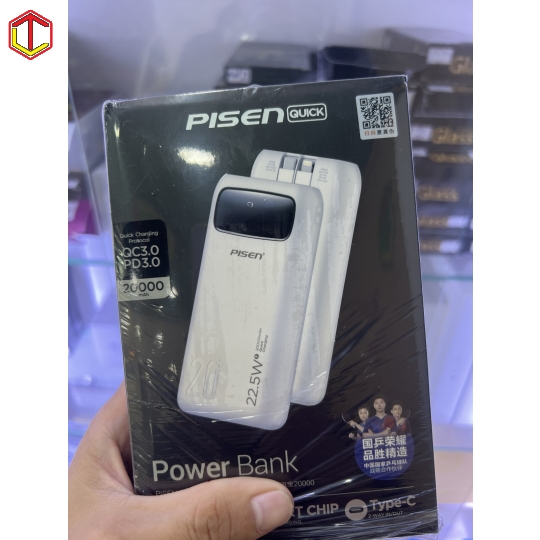 Pin dự phòng 20000mAh - PISEN Power Bank