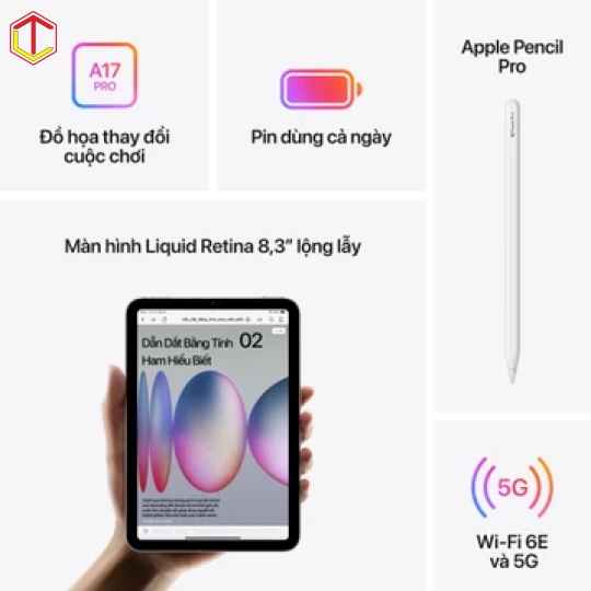 iPad mini 7 2024 Wifi 512Gb