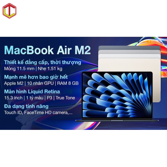MacBook Air M2 15.2 Inch 8GB/256GB (2023)