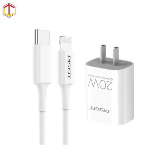 Bộ sạc iPhone 20w chính hãng Pisen