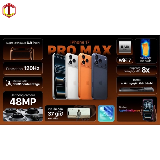 IPhone 17 Pro Max 2TB 