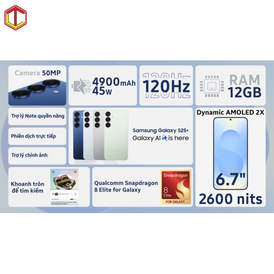 Samsung Galaxy S25 Plus 256GB 